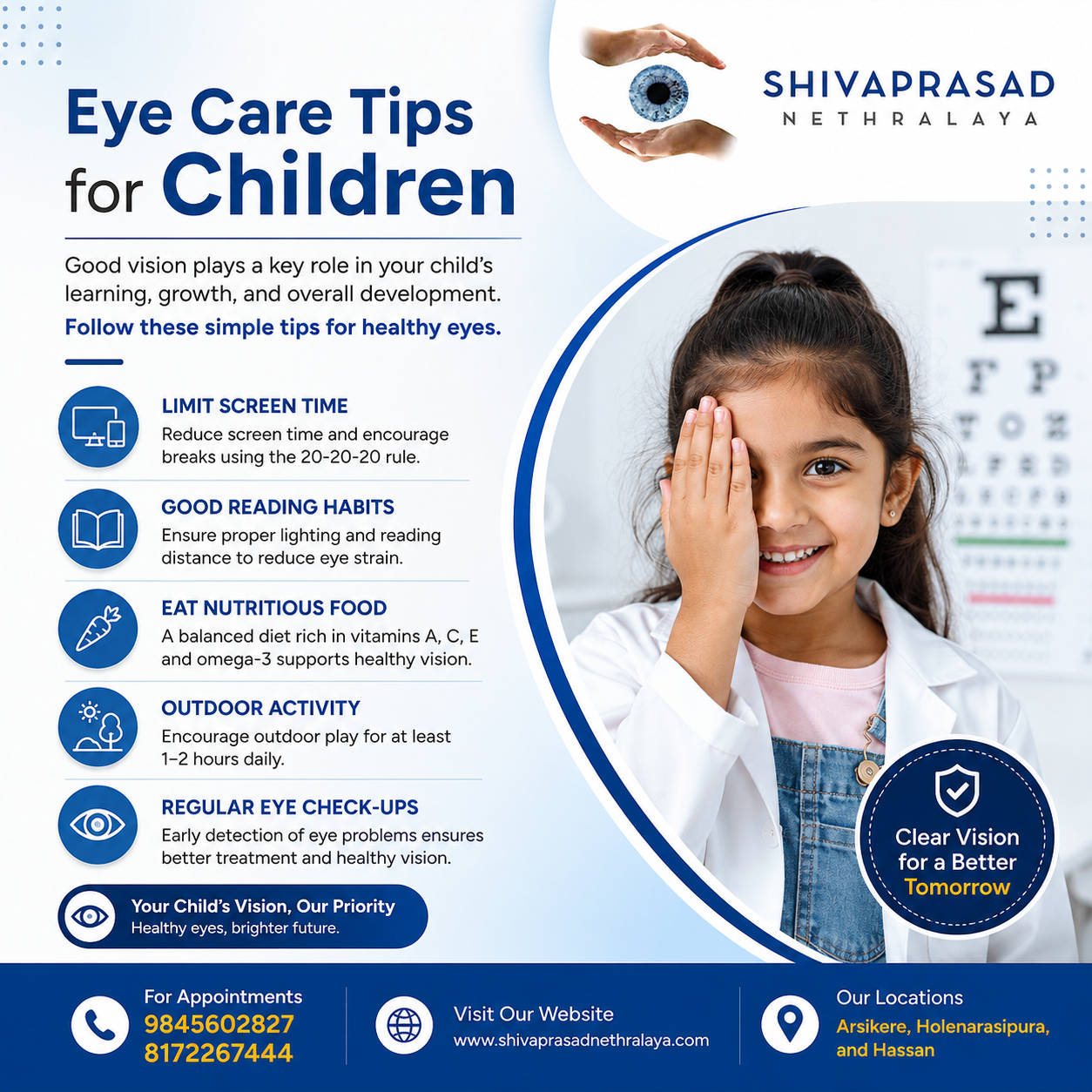 Eye Care Tips for Children
